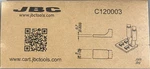 Jbc C120003 Soldering Cartridge, Tweezer, Blade, 0.7MM X 3MM, Series. Fixed Price $60.00.