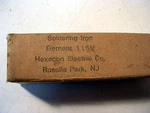 Hexacon Replacement Heating Element Model 24S New 40W. Fixed Price $22.50.