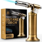 Ravs Butane Torch Lighter Refillable Kitchen Culinary Creme Brulee Adjustable Fl. Fixed Price $85.04.