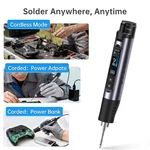 Fnirsi HS-03 Cordless Soldering Iron Usb-c 18650 Battery Lcd Welder Tool Kit. Fixed Price $101.95.