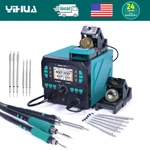 Yihua 992D-II 8509-I 0.5MM Nozzle Hot Air Gun Rework Station Desoldering. Fixed Price $329.00.