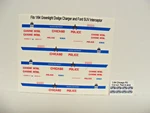 Chicago Police Classic Stripes 1/64 Water Slide Decal Set Fits Cars Suvs. Fixed Price $7.49.