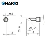 Hakko T38-03K Type Soldering Tip 350C For FX-1003 Genuine Japan. Fixed Price $103.90.
