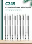Jbc C245 Compatible Soldering Tips Knife Chisel Bevel Barrel Point By Myto. Fixed Price $16.25.