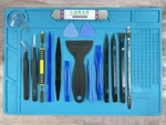 Cell Repair Tools Kit Pry Set Esd Soldering Mat For Iphone Samsung Screen. Fixed Price $24.99.