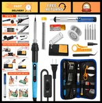 14-IN-1 Soldering Iron Kit, 80W Adjustable Temp, Lcd Display, Tools & Accessorie. Fixed Price $33.99.