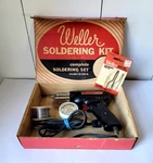 Vintage Weller Junior 8100-K Soldering Gun Original Box Tested Working Lights. Fixed Price $17.95.