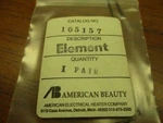 American Beauty 105157 Micro Wire Stripper Element Pair New #1086. Fixed Price $14.00.