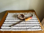 Vtg Fulton No. 85 Soldering Iron Wood Handled Electric Wand. Fixed Price $74.80.