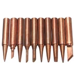 10 Pcs 900M-T Soldering Tip Pure Copper Electric Iron Head Series Tool. Fixed Price $10.75.