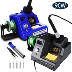 90W Rework Soldering Iron Station Kit Led Display Adjustable Temp Rapid Heat. Fixed Price $40.70.