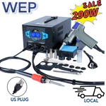 Wep 948D-III Desoldering Station 230W Vacuum Pump Digital. Fixed Price $136.99.