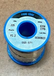 Alpha Metals Wire Solder SN63PB37 .025 Pure Core Aqualine 1LB, Nos. Fixed Price $29.99.