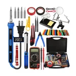 194PCS Soldering Iron KIT,100W Adjustable Temper... Fast Usa Ship. Fixed Price $42.48.