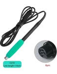 6PIN Soldering Handle Compatible W/T210/T245 For Jbc Welding Iron Station. Fixed Price $9.00.