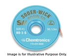 Chemtronics 80-1-10 Soder-wick Rosin Flux Desoldering Wick, 0.03'/0.8MM,. Fixed Price $16.33.