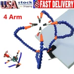 4-ARM Soldering Iron Stand Helping Holder Third Hand Flexible Welding Diy Tool. Fixed Price $16.79.
