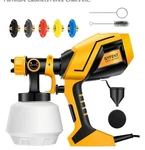 Gyfent Paint Sprayer 700W Hvlp 110V 1200ML Cup Hobby Gun Model JH-12. Fixed Price $28.87.