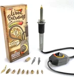 Professional Wood Burning Tool Kit - 16 Piece Set With Adjustable Pen & Tips. Fixed Price $33.99.