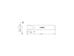 Hexacon HT499X Tip 5/8 4-1/4 Xtradur. Fixed Price $51.55.