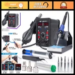 2-IN-1 Hot Air Iron Station Kit For Rework & Desoldering, 5 Tips, Nozz. Fixed Price $95.99.