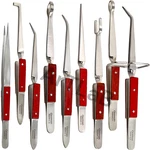 O.r 9 Fiber Grip Cross Locking Jewelry Soldering Special Shapes. Fixed Price $24.32.