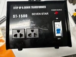 Seven Star ST-1500-U/D 110/120/220/240-VOLT Step Down Up Transformer 1500W Watt. Fixed Price $150.00.