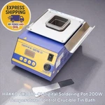 Hakko FX301B-01 Digital Soldering Pot 200W Temperature Control Crucible Tin Bath. Fixed Price $395.00.