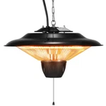 Vevor Hanging Infrared Patio Heater 1500W Electric Space 23.6IN Pull Cord. Fixed Price $59.99.