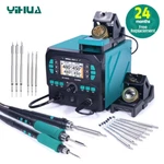 Yihua 992D-II High-precision Hot Air Gun C210/C245 Soldering Iron Station Kit. Fixed Price $399.99.
