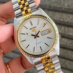 Rare Seiko President SNXJ90 Automatic 7S26-3110 White Dial American Psycho Watch. Fixed Price $499.00.