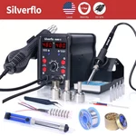750W 2IN1 Station Hot Air Gun Desoldering Rework Tool Kit. Fixed Price $62.97.