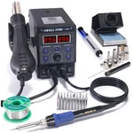 Exclusive Safety Features Soldering Iron & Hot Air Kit. Fixed Price $130.89.