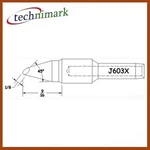 Hexacon J603X 1/8" Bevel Conical Soldering Tip For Therm-o-trac Power Boost. Fixed Price $23.83.