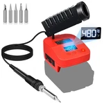 Soldering Iron Station Compatible With Milwaukee M18 18V Battery, Cordless So.... Fixed Price $37.64.