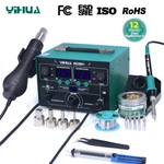 Yihua 862BD+ 2-IN-1 Hot Air Rework Station Soldering Iron Kit. Fixed Price $119.99.