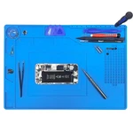 Kaisi 15.35X10.6" Heat Resistant Silicone Soldering Mat Work Surface Repair Pad. Fixed Price $23.98.