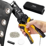 Xool Leather Hole Punch Tool Kit Hand Press Pliers With Grommets & Case. Fixed Price $32.99.