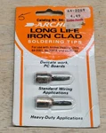 Vintage Archer 64-2089 Tips For 23W & 33W Soldering Iron. Fixed Price $14.45.