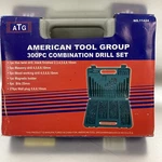 Atg American Tool Group 300 Pc Combination Drill Set With Carrying Case 11424. Fixed Price $15.00.