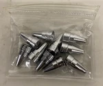 Lot Of 10 Hakko A1396 Nozzle Round, 2.3MM Desoldering For 802, 807, 808, 817. Fixed Price $100.00.