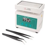 Yihua 946D-IV Soldering Hot Plate Mini Size Rework Heater Esd Tweezers Adjustabl. Fixed Price $70.90.