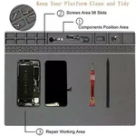 Soldering Mat Heat Resistant 932 Magnetic Silicone Electronic Repair For. Fixed Price $24.90.
