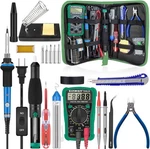Soldering Iron, Kit, 19-IN-1 60W Electronics Adjust. Fixed Price $41.73.