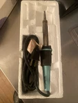 Weller Watt W100PG Soldering Iron Stained Glass Tool Box Damage Tested. Fixed Price $45.00.