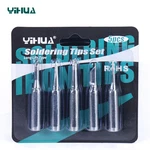 Yihua 900M Soldering Iron Tips Set 5PCS Long-life Type Lead-free. Fixed Price $12.00.
