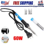 Soldering Iron Electric Gun Adjustable Temperature Welding Kit 60W. Fixed Price $6.74.