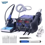Wep 8786D-I 2IN1 Soldering Station Hot Air Gun Heat Rework Smd Welding Tool. Fixed Price $63.99.