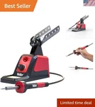 30W Precision Grip Soldering Iron With Safety Rest - Perfect For Craftsmen. Fixed Price $112.01.