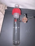 Glass Schlenk Cylindrical Air-tite Reaction Storage Tube 14/20 50 Ml. Fixed Price $75.00.